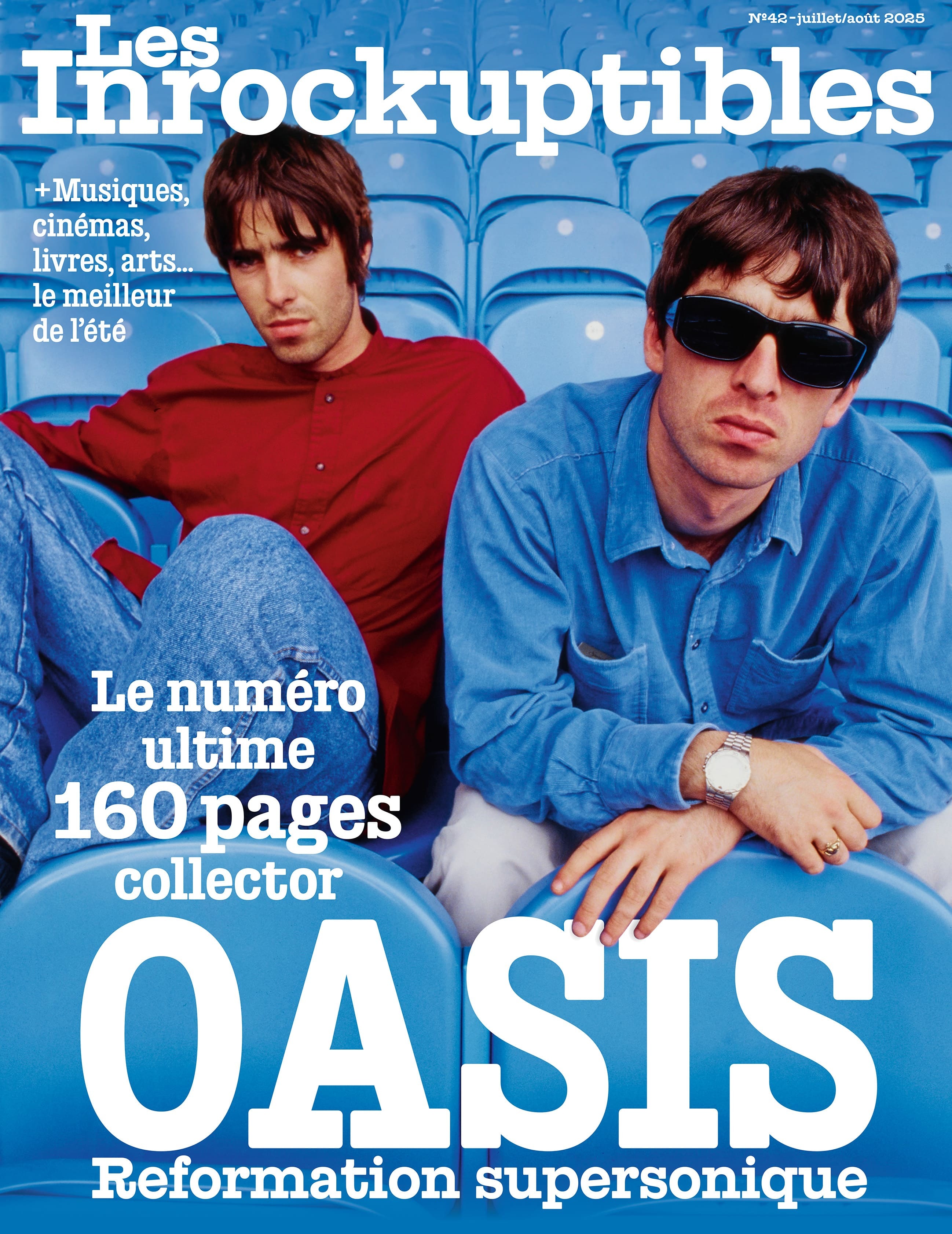Les Inrockuptibles Mensuel N°42 : Oasis - Juillet/Août 2025