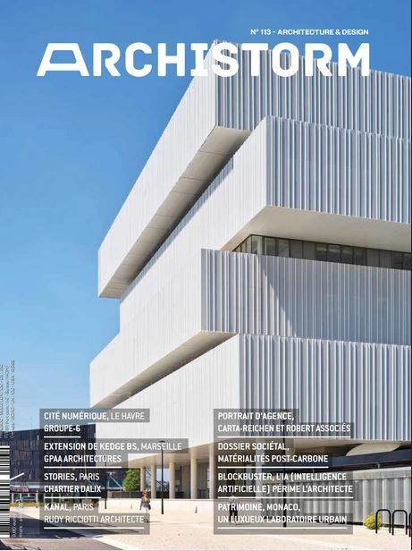 Archistorm n°113 : Cité Numérique, Le Havre - Mars-Avril 2022