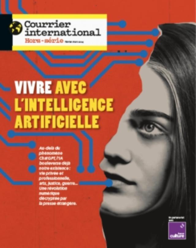 Courrier international HS n°99 : Intelligence artificielle - Janvier 2024