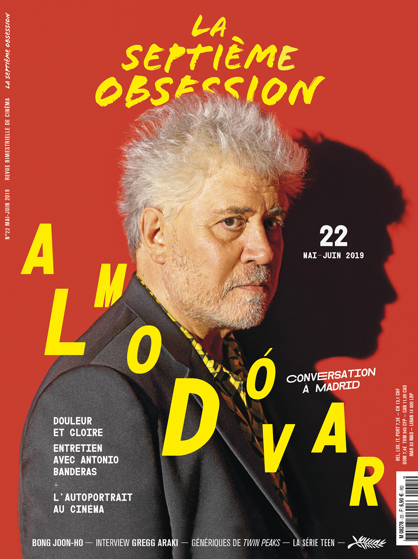 La Septième obsession N°22  Almodovar - mai/juin 2019