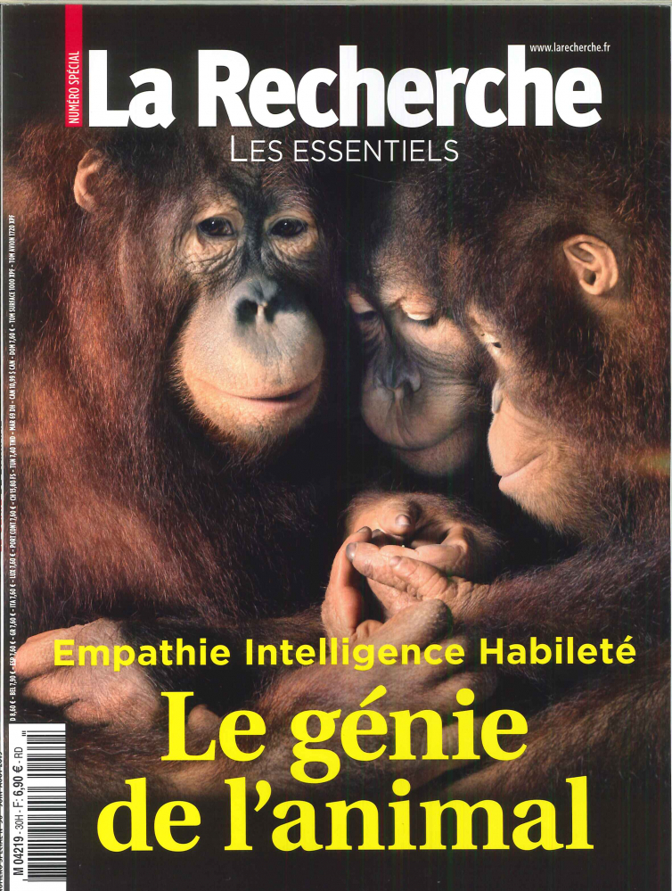 La Recherche HS N°30 Le génie de l'animal  - juin/août 2019