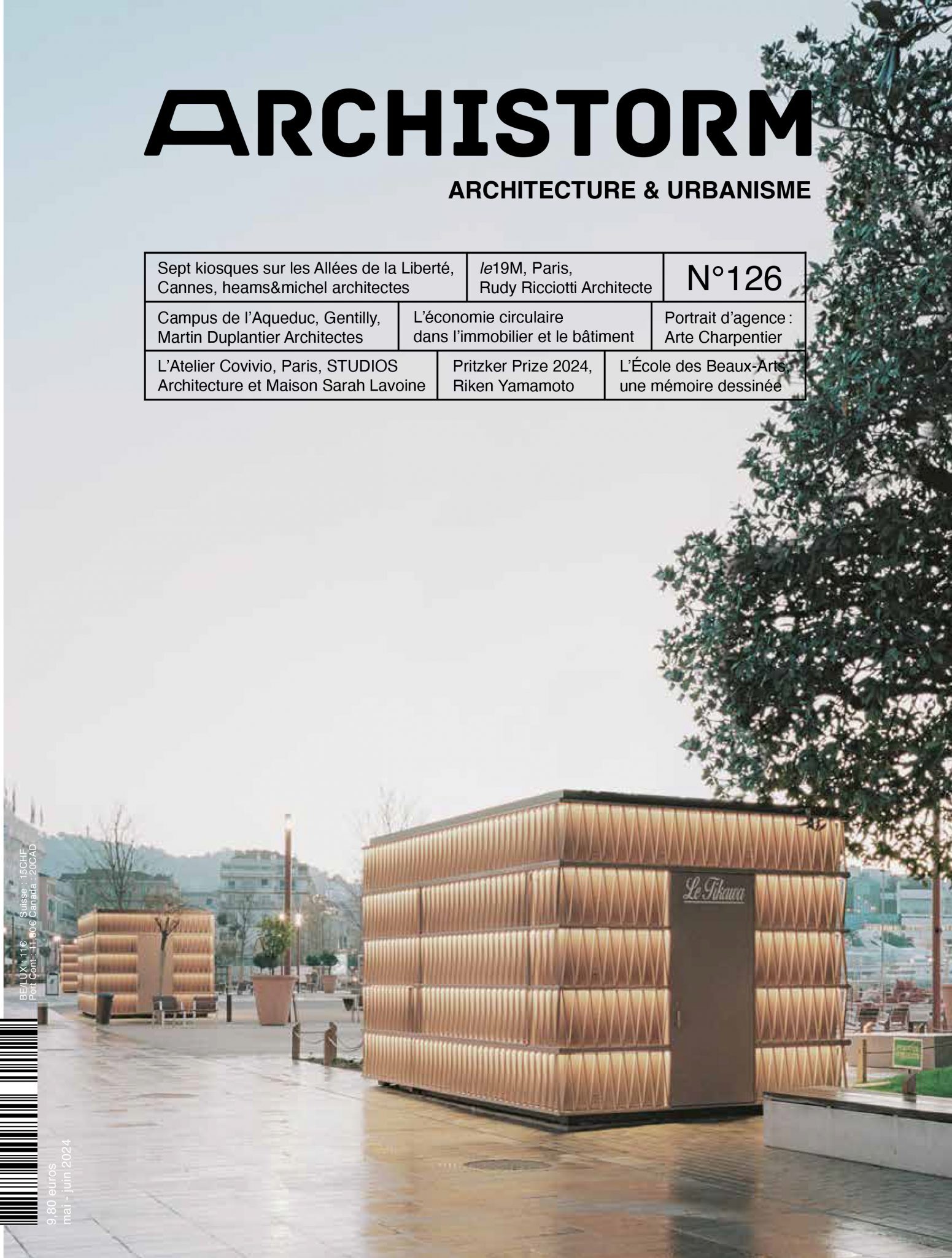Archistorm n°126 : Sept Kiosques sur les allées de la Liberté - Mai-Juin 2024