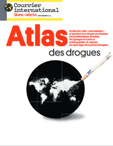 Courrier international HS n°102 : Atlas des drogues - Juillet-Août 2024
