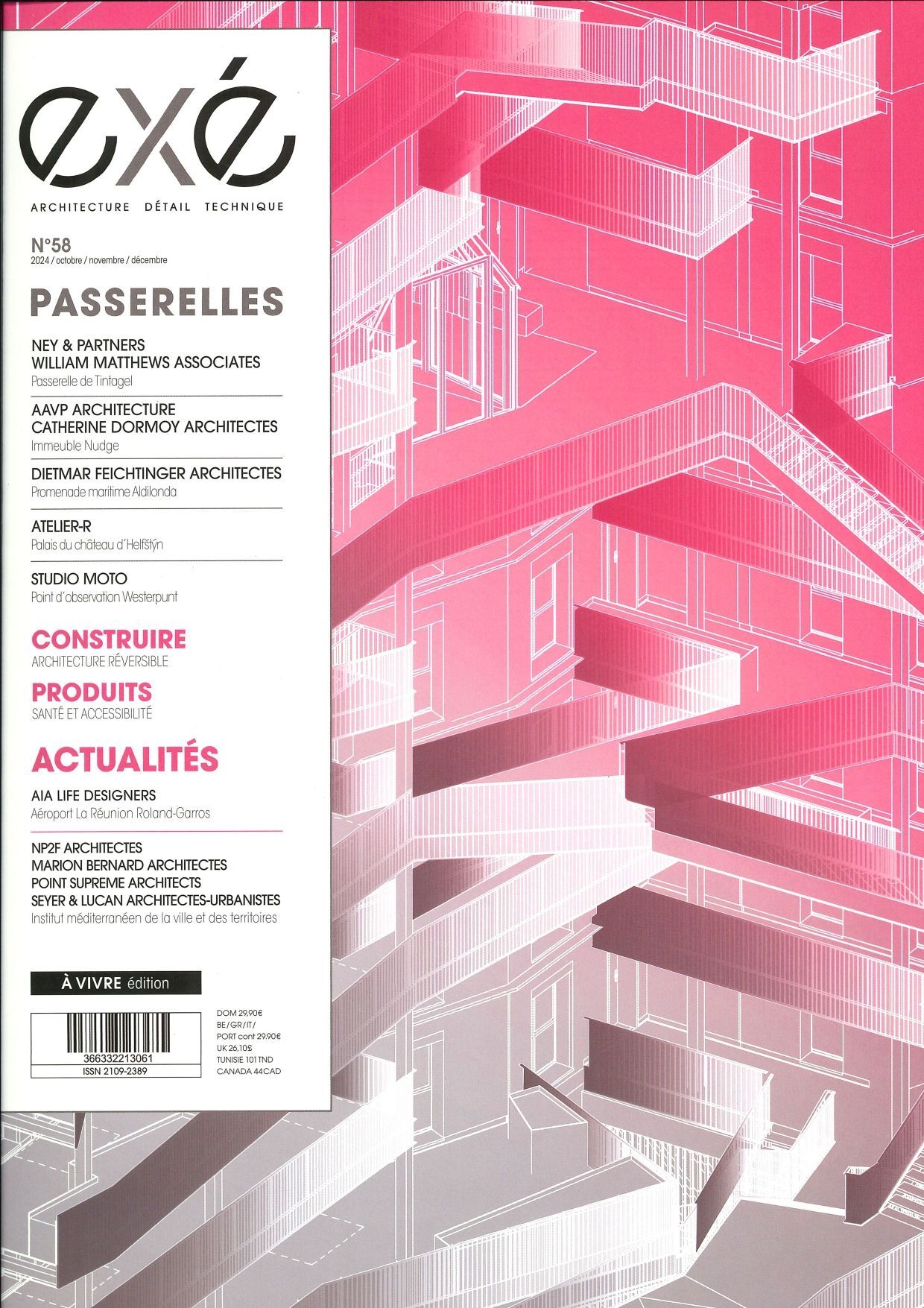 Exé N°58 : Passerelles - Octobre/Novembre/Décembre 2024