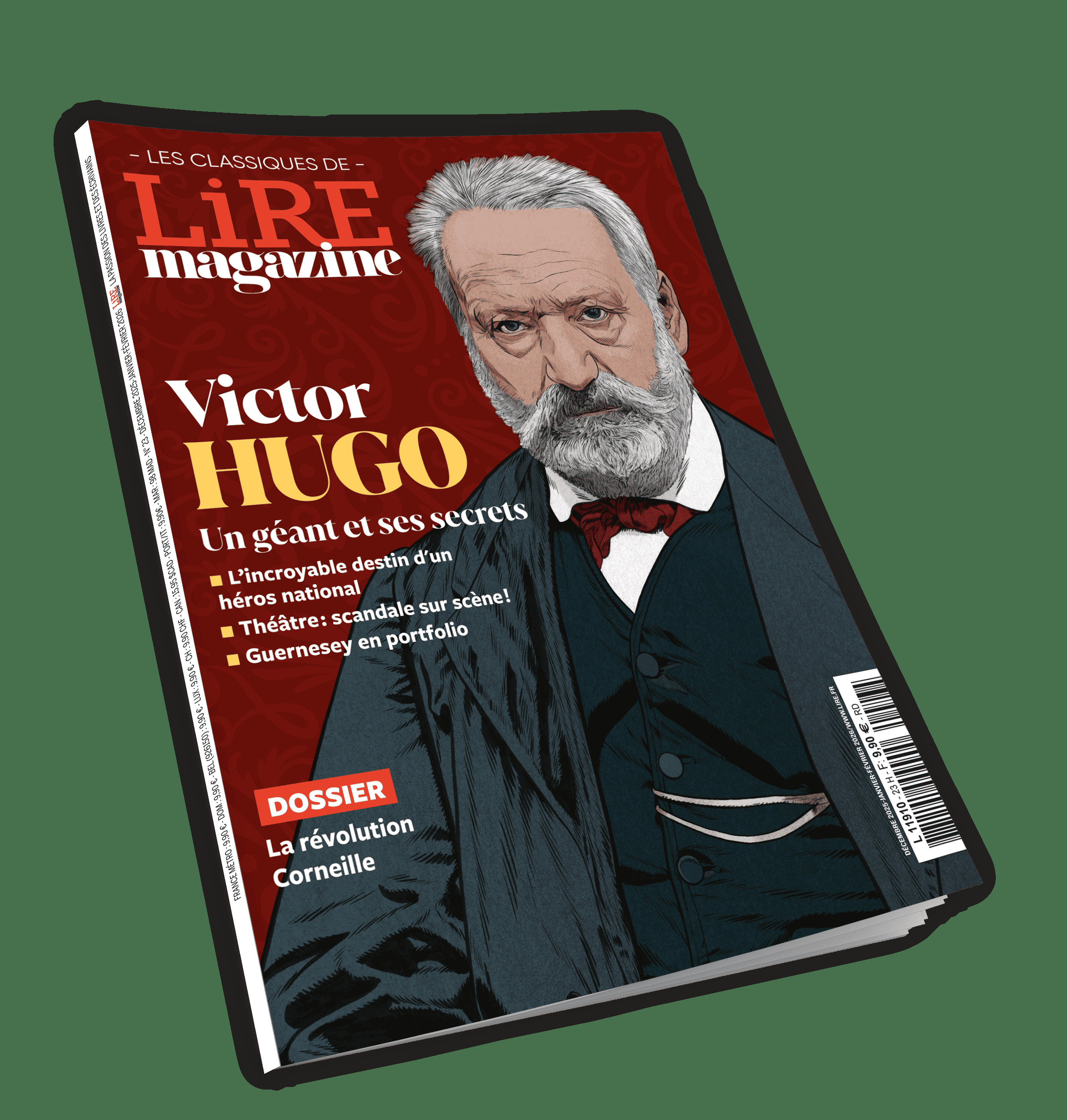 Lire Magazine - Les classiques n°23 : Victor Hugo, Un géant et ses secrets - Décembre 2025/Janvier 2026