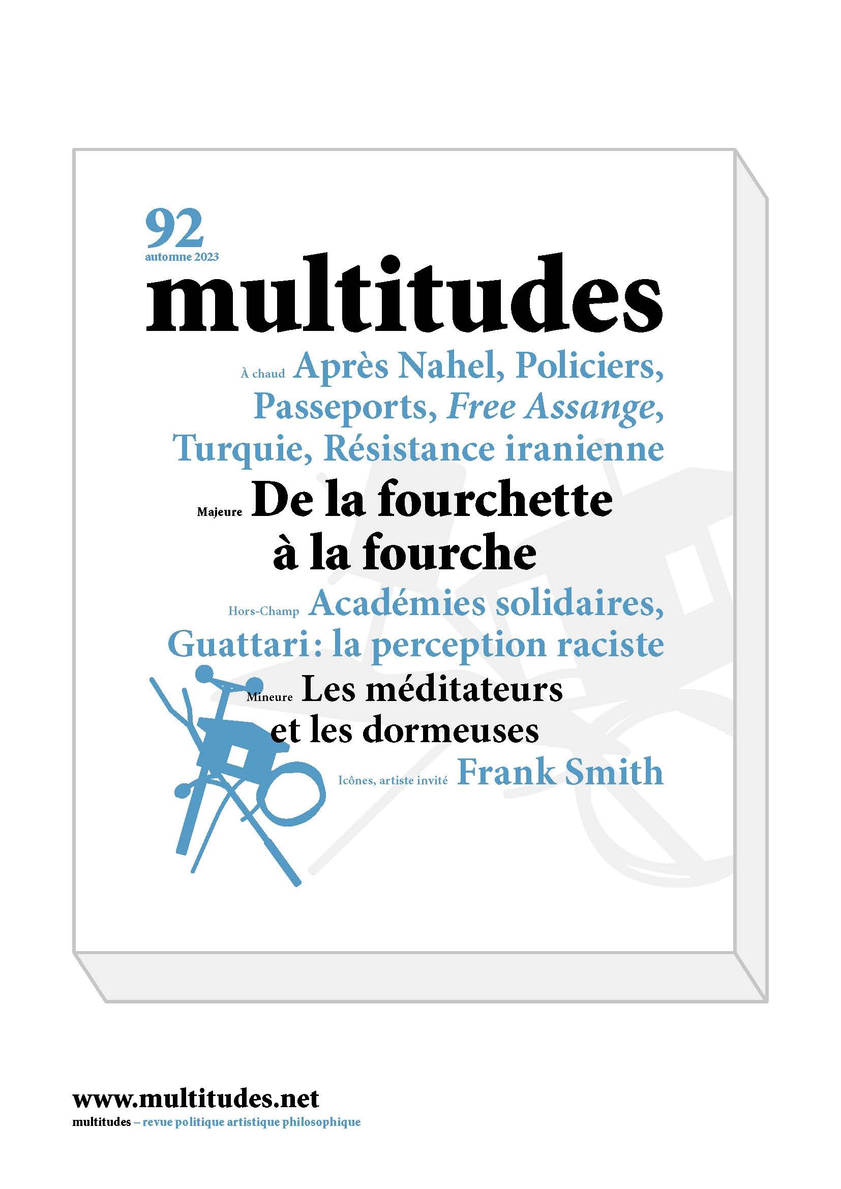 Multitudes N°92 : De la fourchette à la fourche - Automne 2023