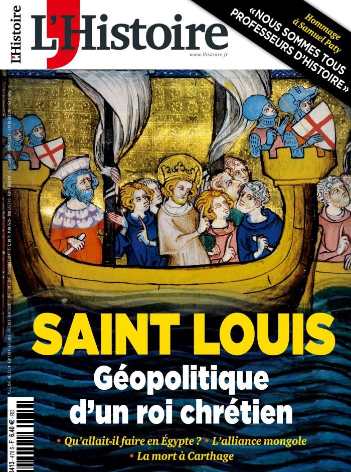 L´Histoire N°478 Saint Louis - décembre 2020