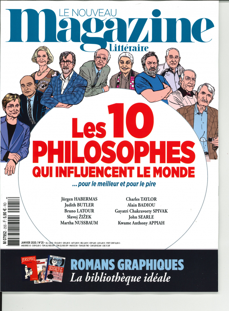 Le Nouveau Magazine Littéraire N°25 - janvier 2020