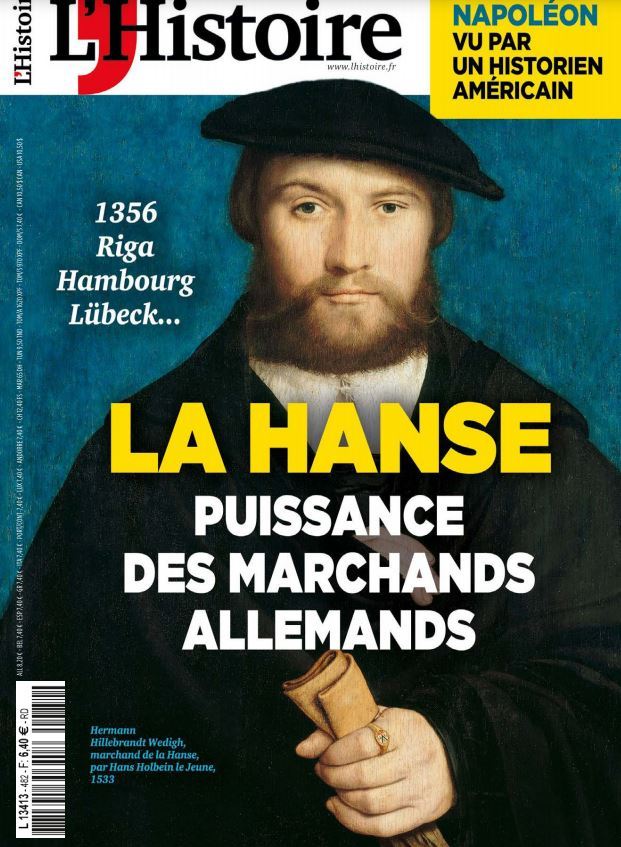 L'Histoire N°482 - La Hanse ou la puissance des marchands allemands - Avril 2021