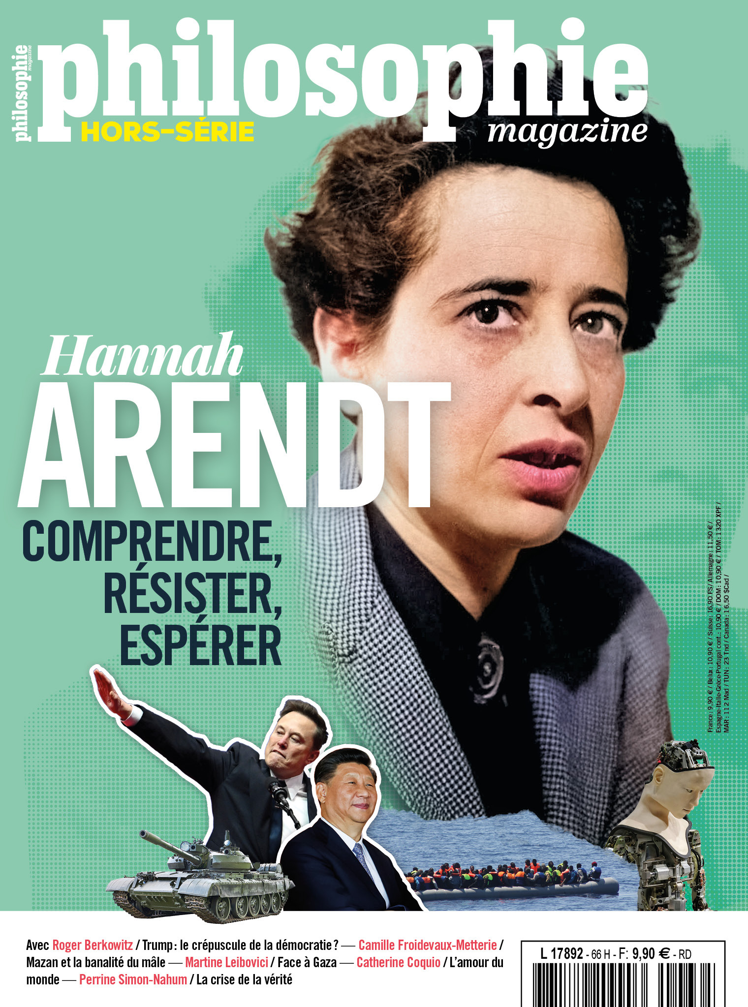 Philosophie Magazine HS n°66 : Hannah Arendt - Août 2025