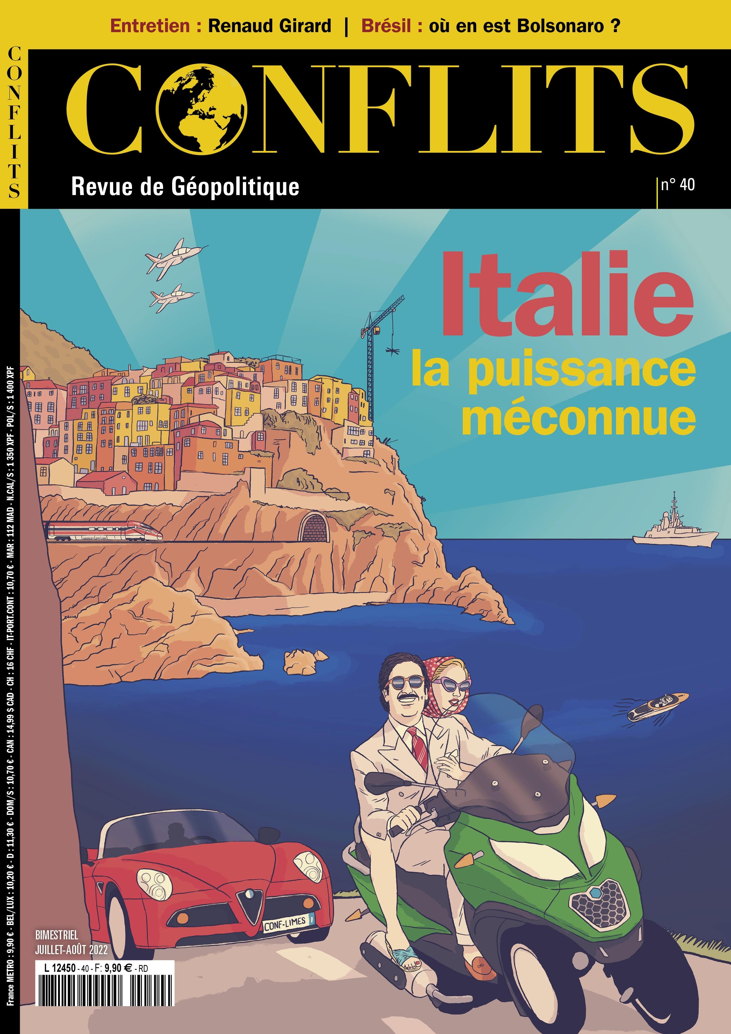 Conflits n°40 : Italie - Juillet 2022