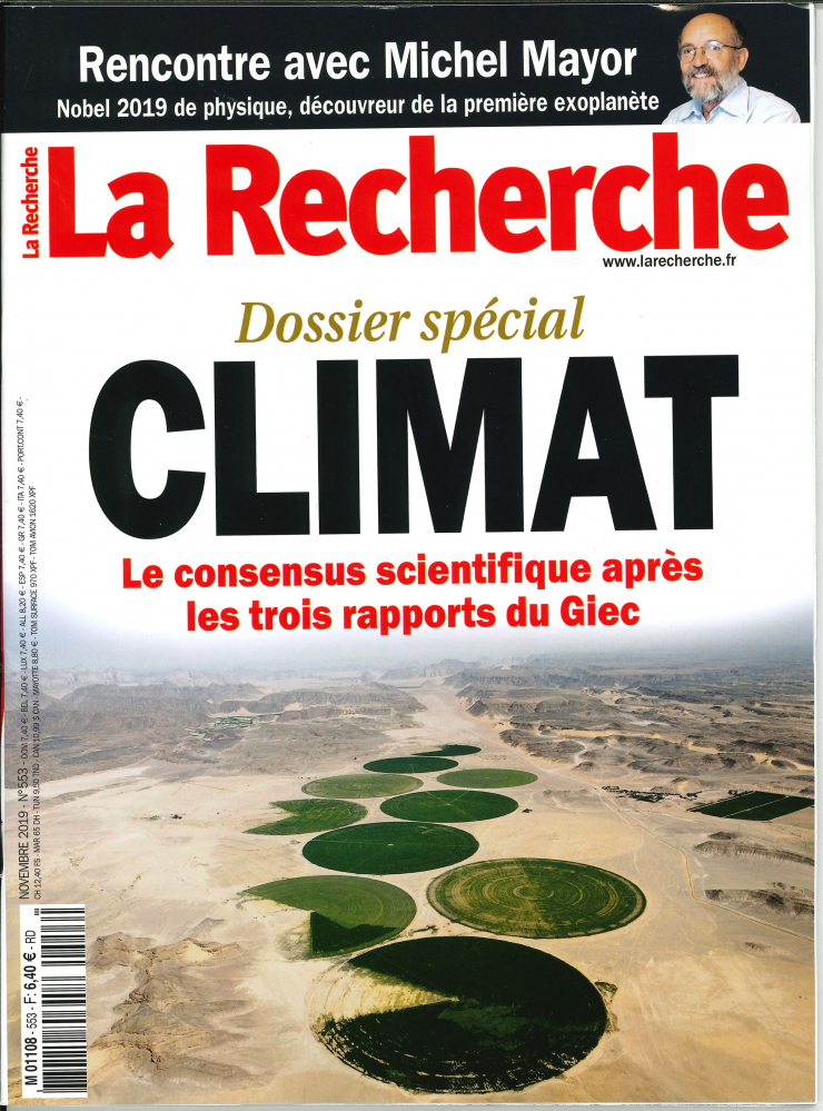 La Recherche N°553 Climat - novembre  2019