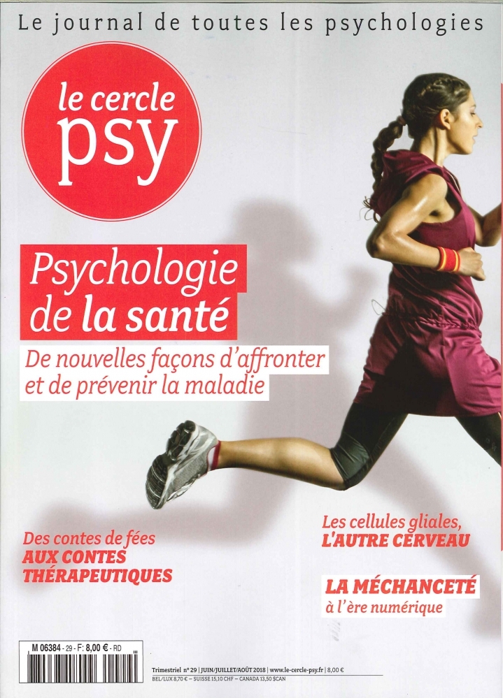 Le Cercle Psy  N°29 Psychologie de la santé  - juin/juillet/août 2018