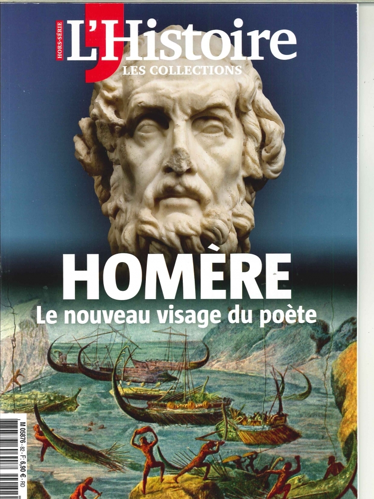 Les collections de l'Histoire HS N°82 - Homère, le nouveau visage du poète -  janvier 2019