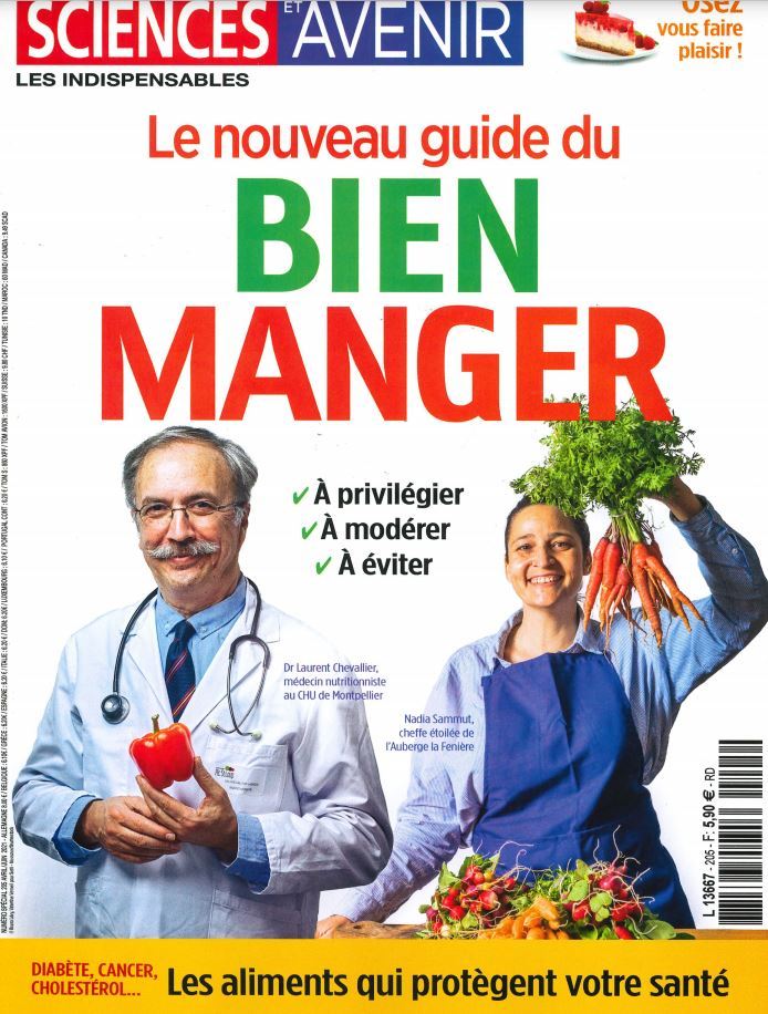 Sciences et avenir HS n°205 - Nouveau guide du bien manger - Avril 2021