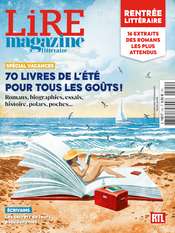 Lire Magazine Littéraire N°520-521 : 70 livres de l'été pour tous les goûts et Supplément jeux littéraires - Été 2023