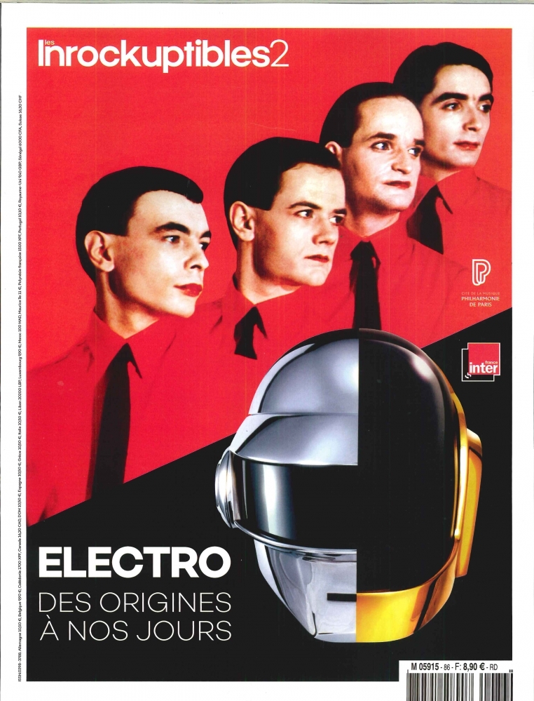 Les Inrockuptibles2 N° 86 - Electro des origines à aujourd'hui - avril 2019