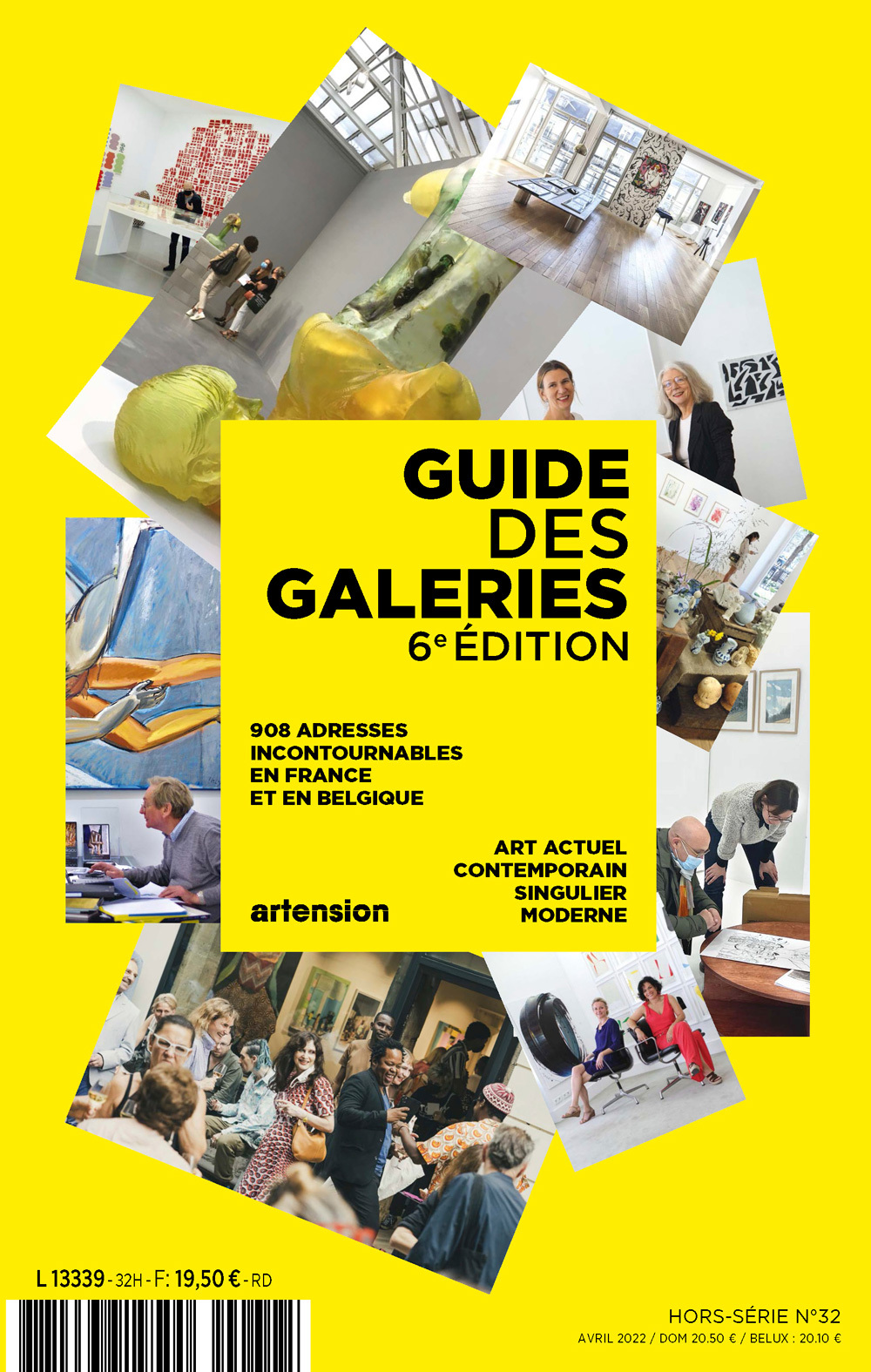 Artension HS N°32 - Le Guide des galeries - Avril 2022