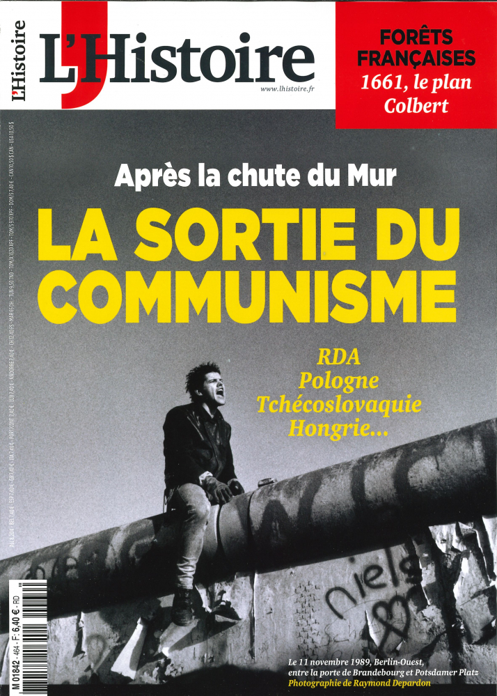 L'Histoire N°464 La sortie du communisme  - octobre 2019
