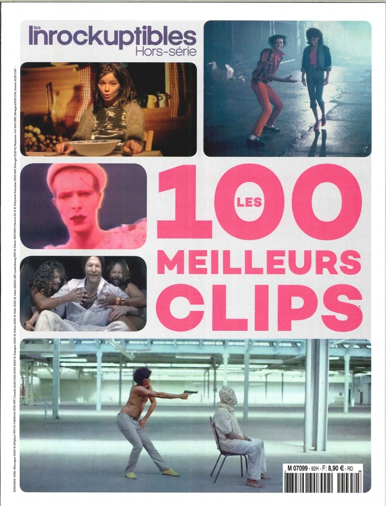 Les Inrockuptibles HS N° 92 Les 100 meilleurs clips