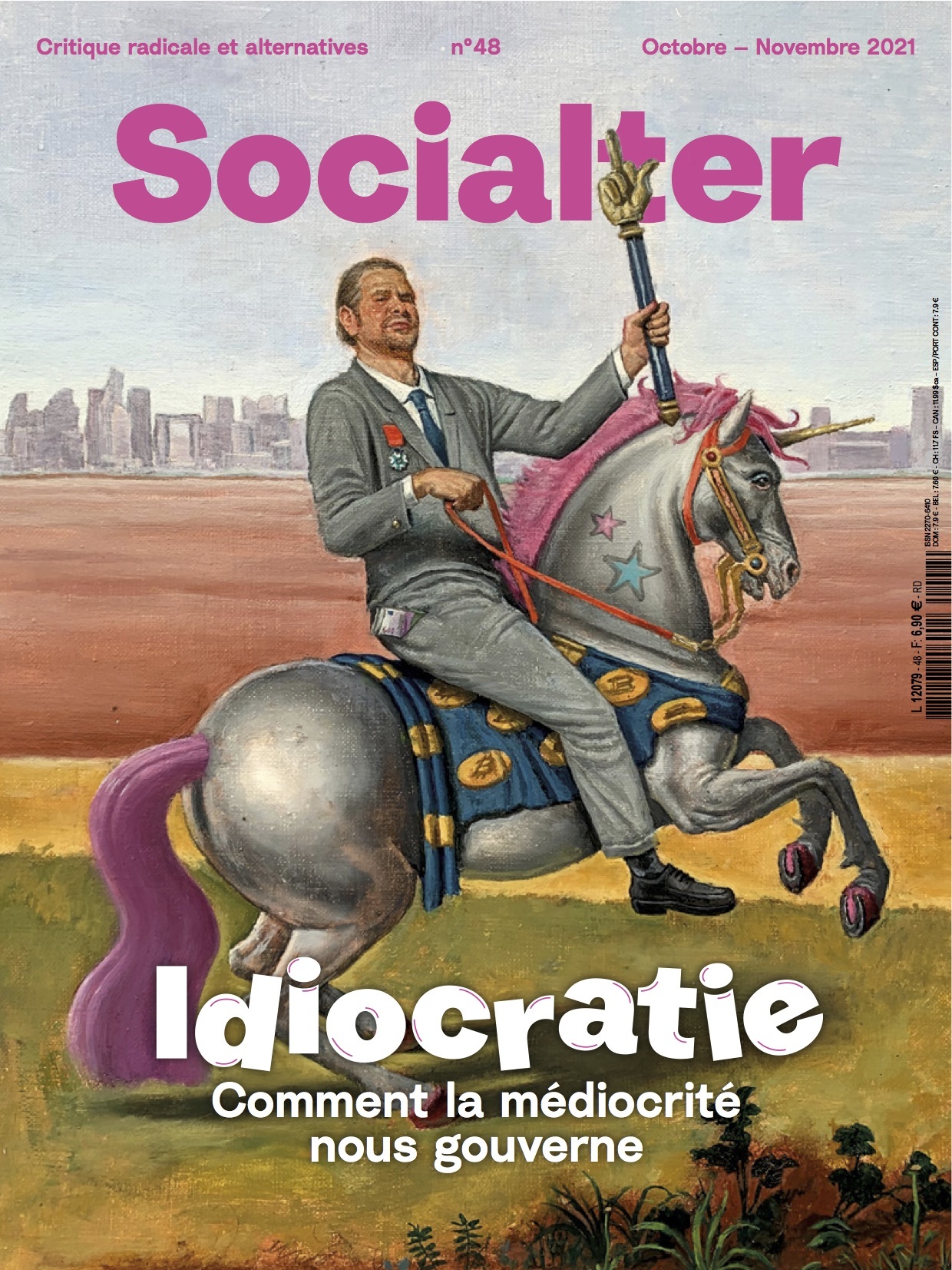 Socialter n°48 - Idiocratie, Comment la médiocrité nous gouverne - Octobre 2021