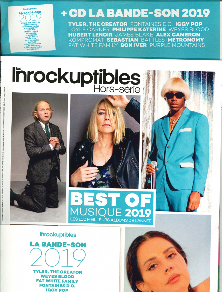Les Inrockuptibles HS N° 97 Best of 2019 + CD - décembre 2019