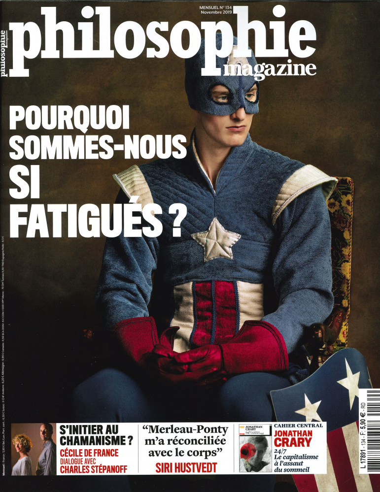 Philosophie Magazine n°134 : Pourquoi sommes-nous si fatigués ? - nov 2019
