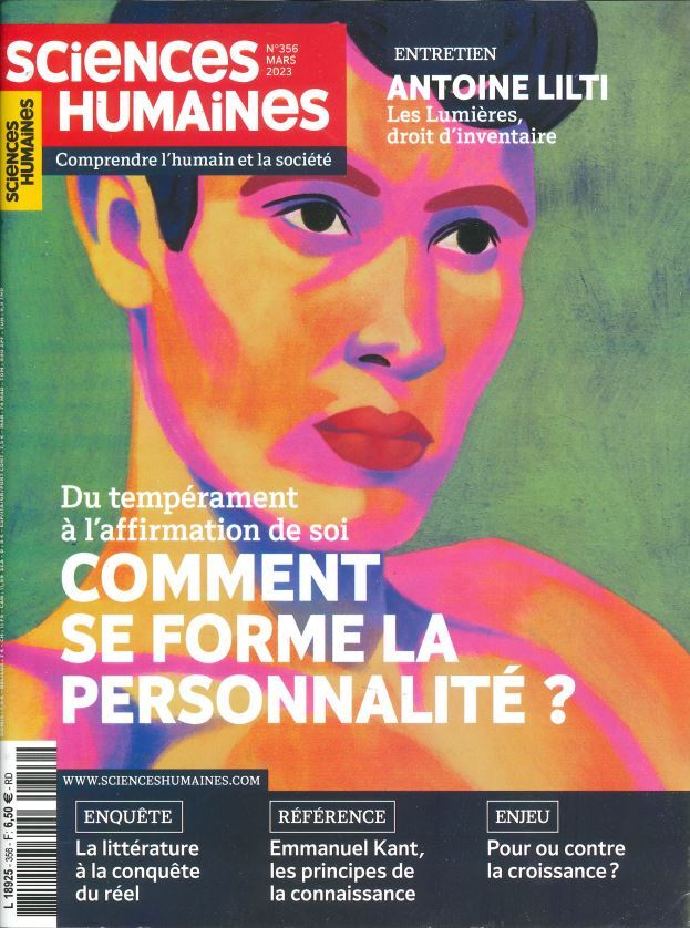 Sciences Humaines n°356 : Comment se forme la personnalité ? - Mars 2023