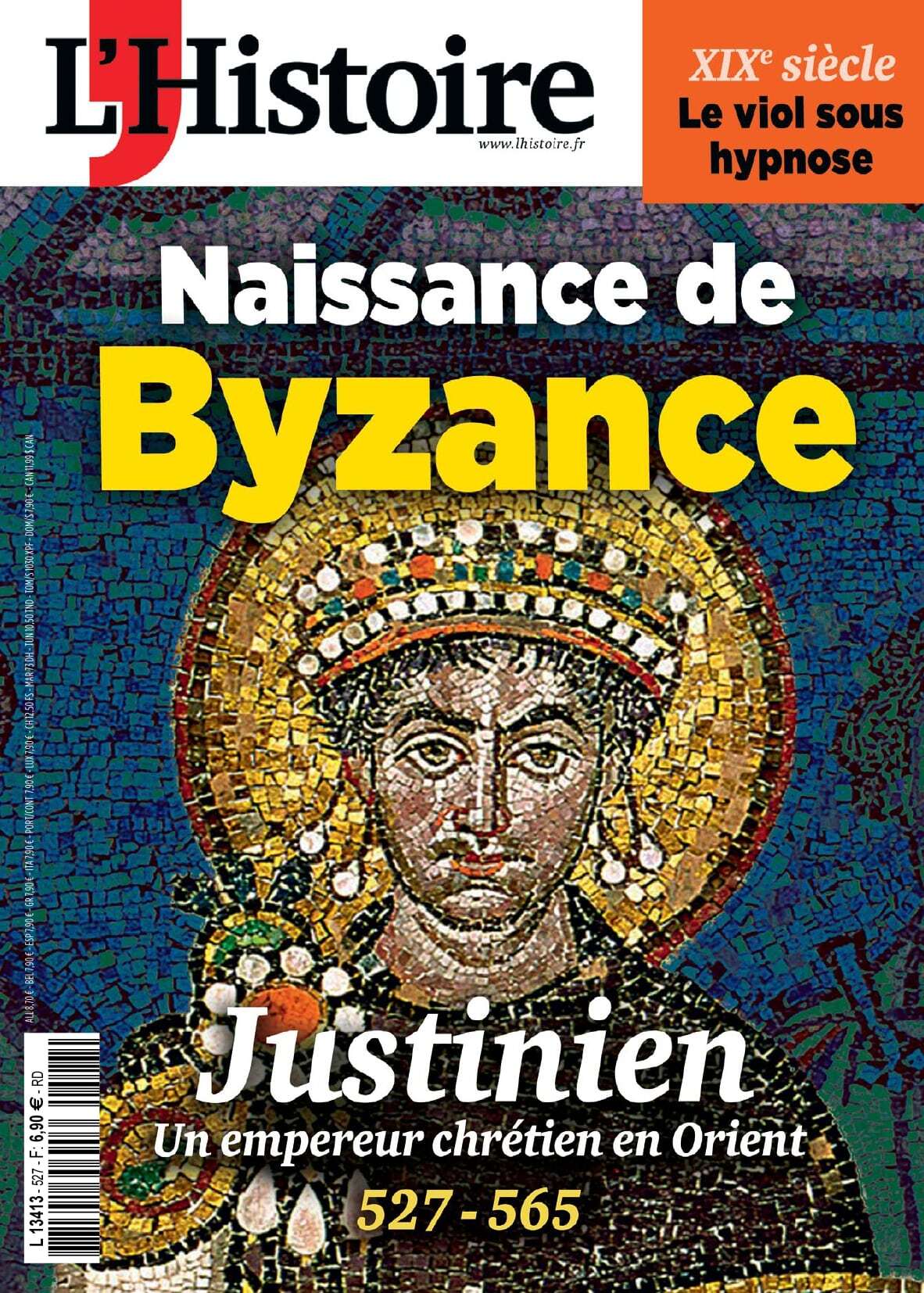 L'Histoire n°527 : Justinien - Janvier 2025