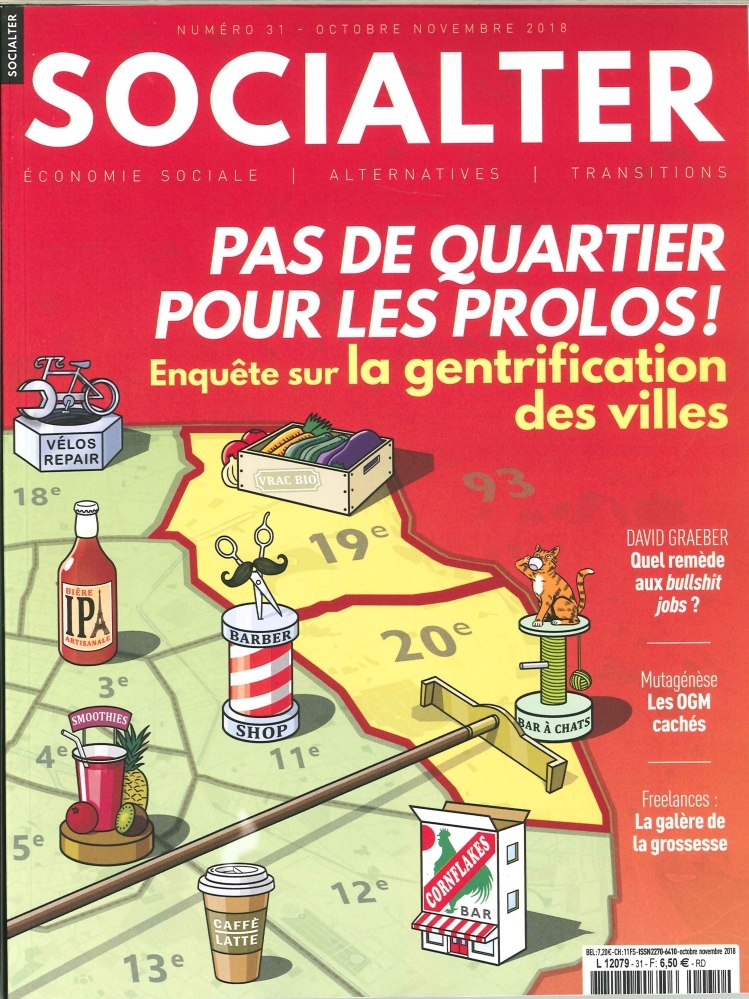 Socialter N°31 Pas de quartier pour les prolos - octobre/novembre 2018
