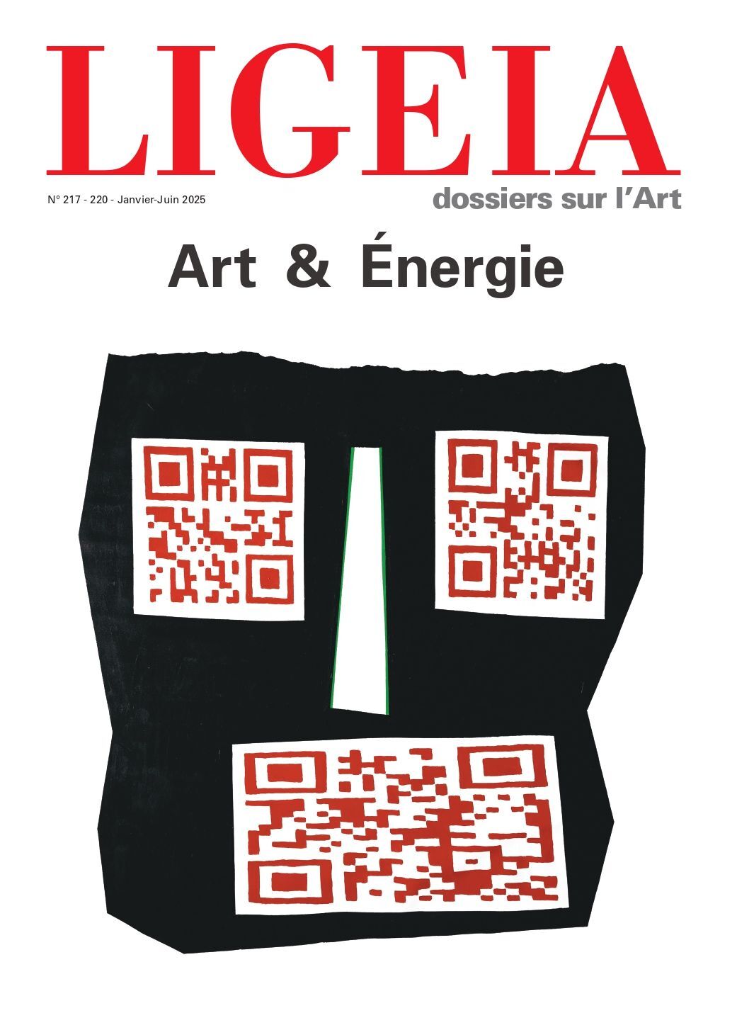 Ligeia n°217-220 : Art & énergie - Janvier-Juin 2025