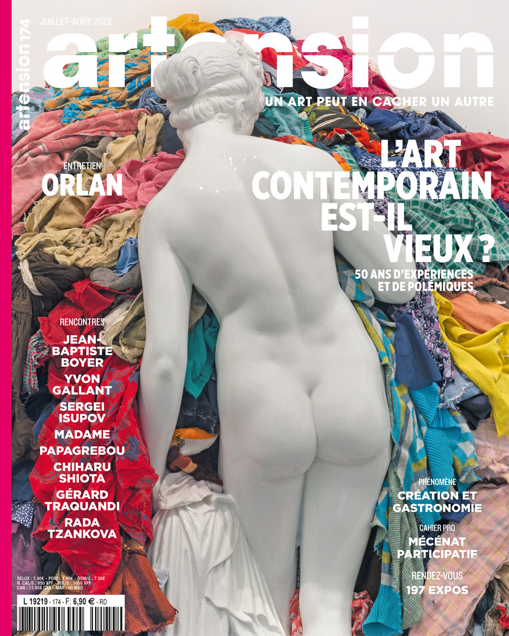NPU - Artension n°174 : L'art contemporain est-il vieux ? - Juillet/Août 2022