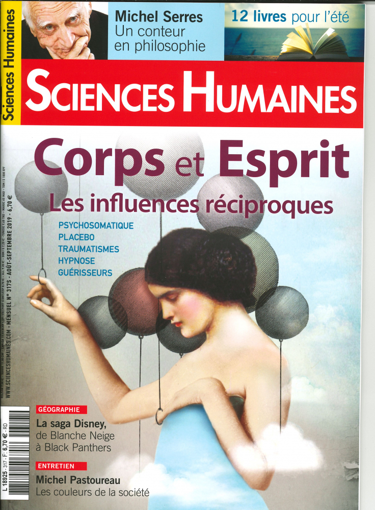 Sciences Humaines N°317 Corps et esprit   - juillet 2019