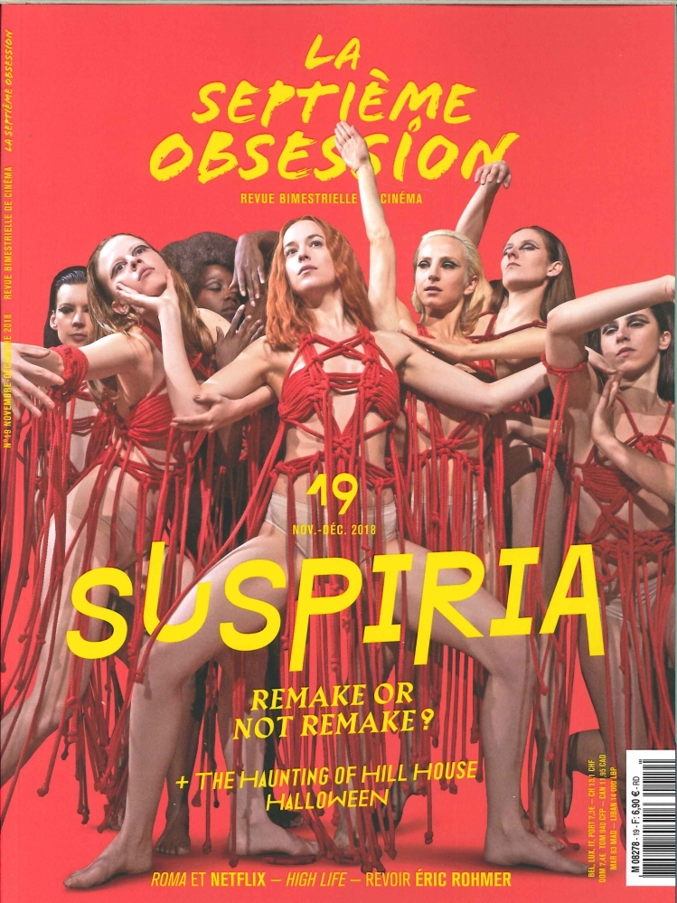 La Septième obsession N°19 -Suspiria  - novembre/decembre 2018