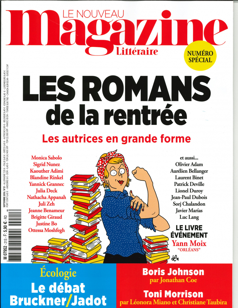 Le Nouveau Magazine Littéraire N°21 Les Romans de la rentrée  - septembre 2019