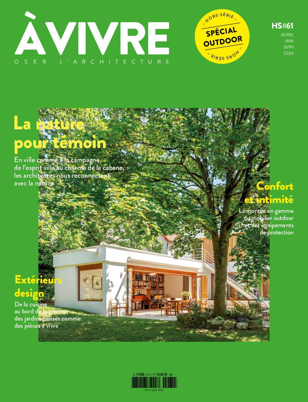 Architecture à vivre HS n°61 : La Nature pour témoin - avril/mai/juin 2024