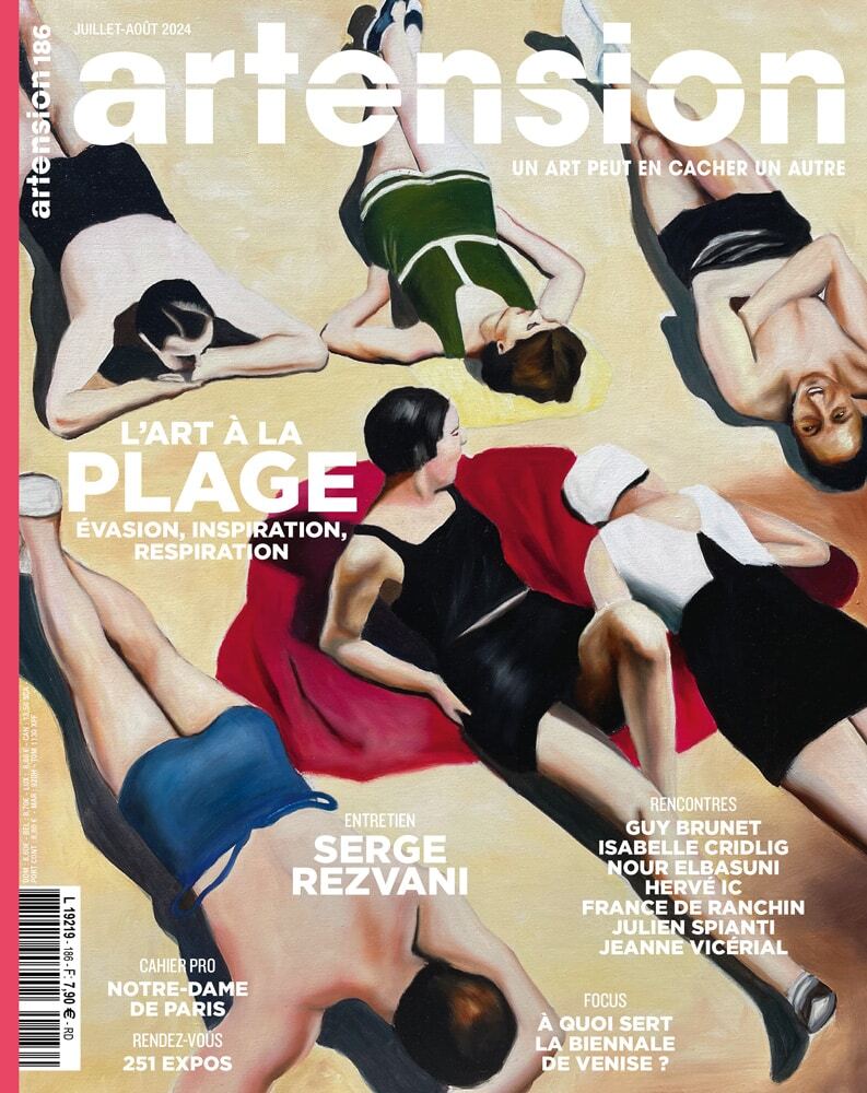 Artension n° 186 : L'art à la plage - Juillet-Août 2024