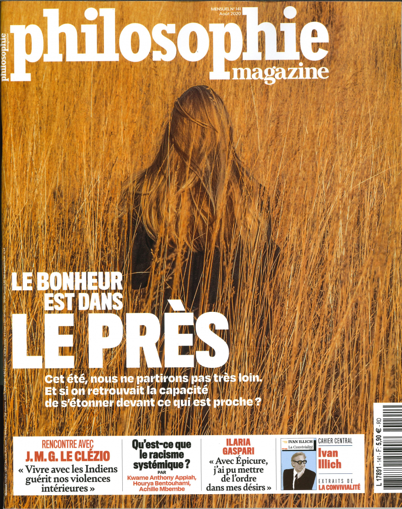 Philosophie Magazine n°141 - juillet/août 2020