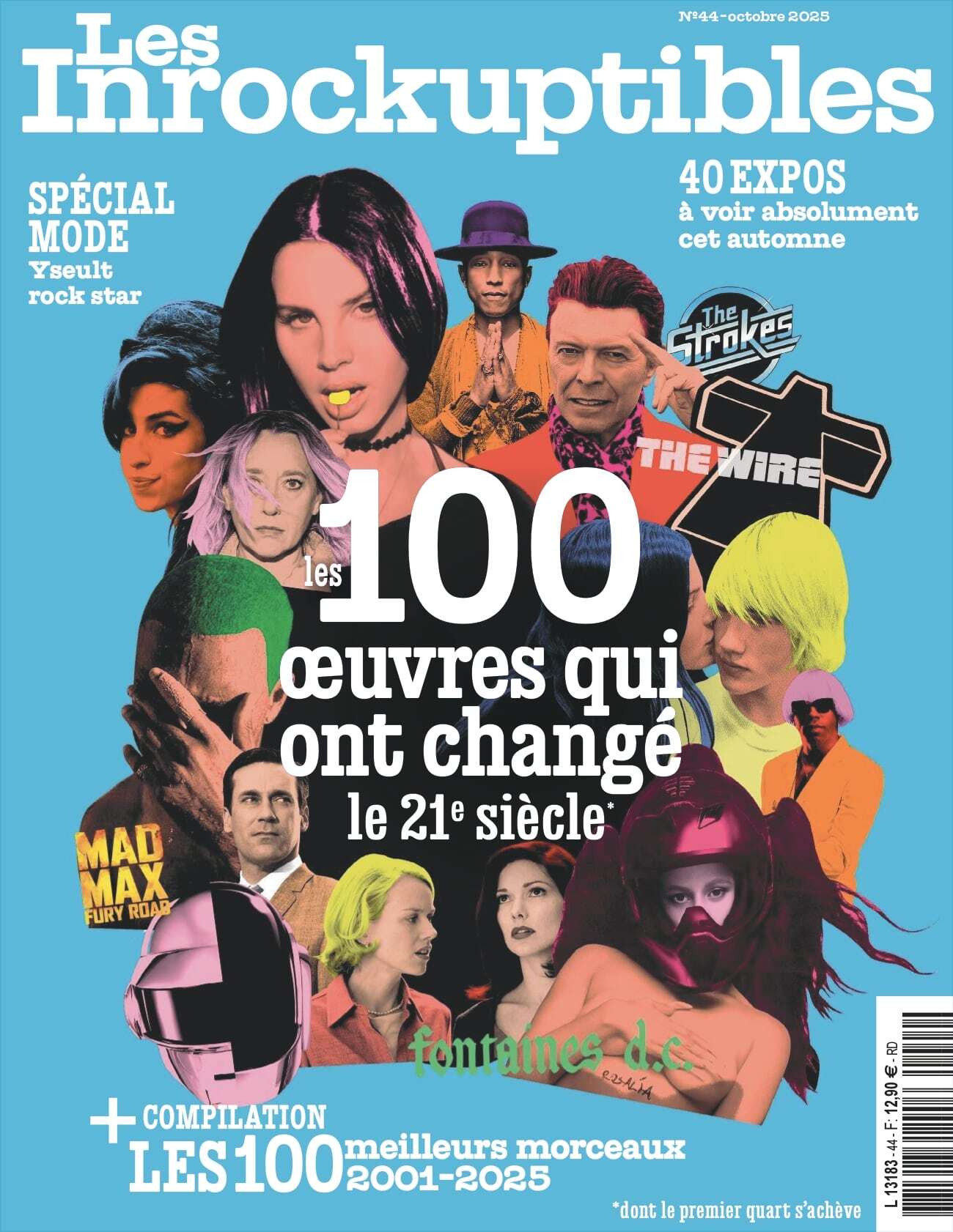Les Inrockuptibles Mensuel N°44 : 101 œuvres du 21ème siècle - Octobre 2025