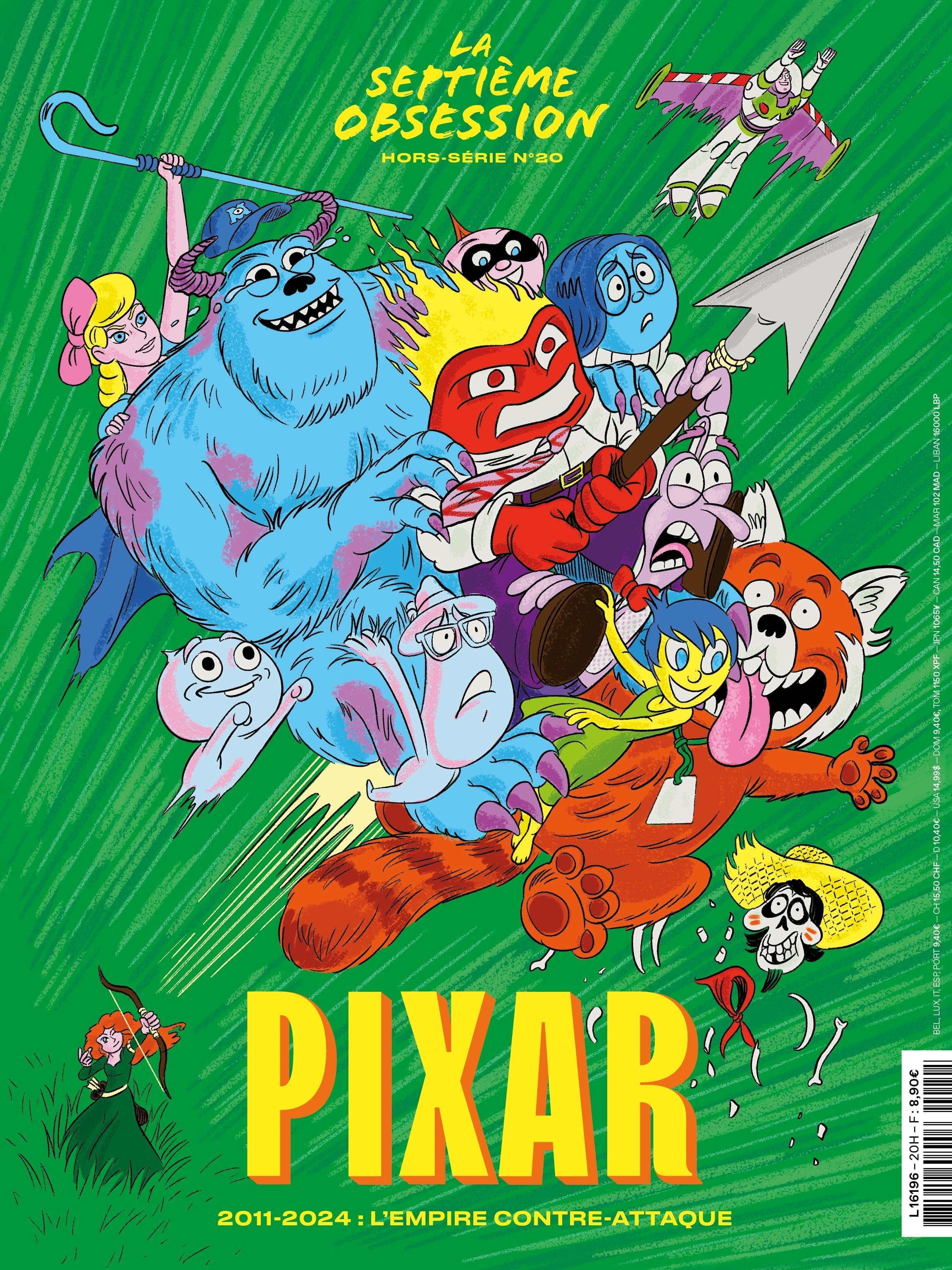 La Septième Obsession HS n°20 : Pixar vol.2 - Décembre 2024