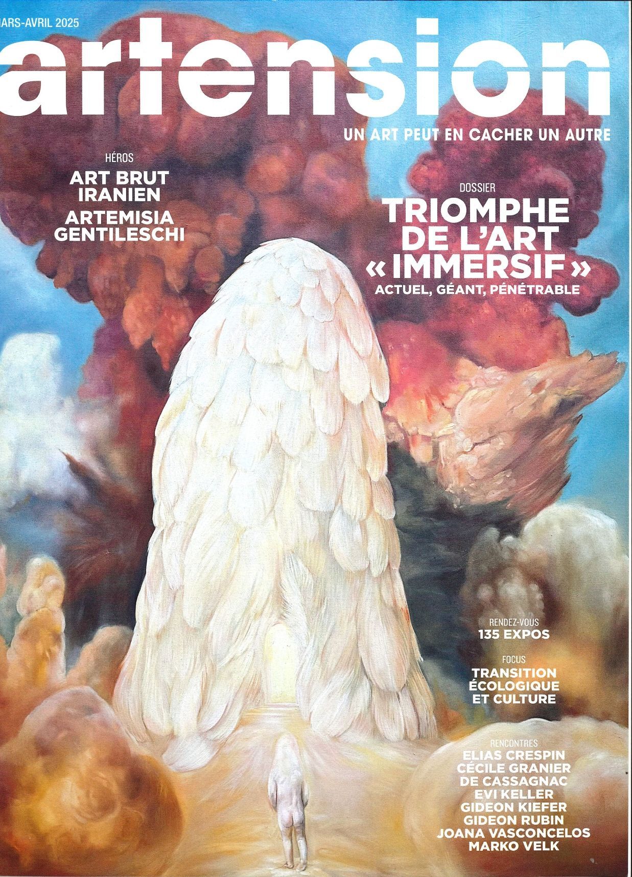 Artension n°190 : Triomphe de l'art "immersif" - Mars - Avril 2025