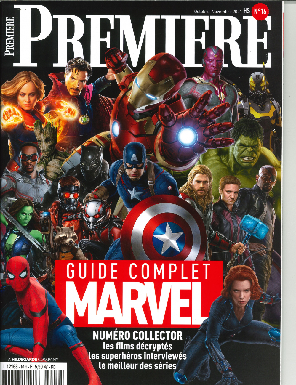 Première HS n°16 : Guide complet Marvel  - Octobre/Novembre 2021