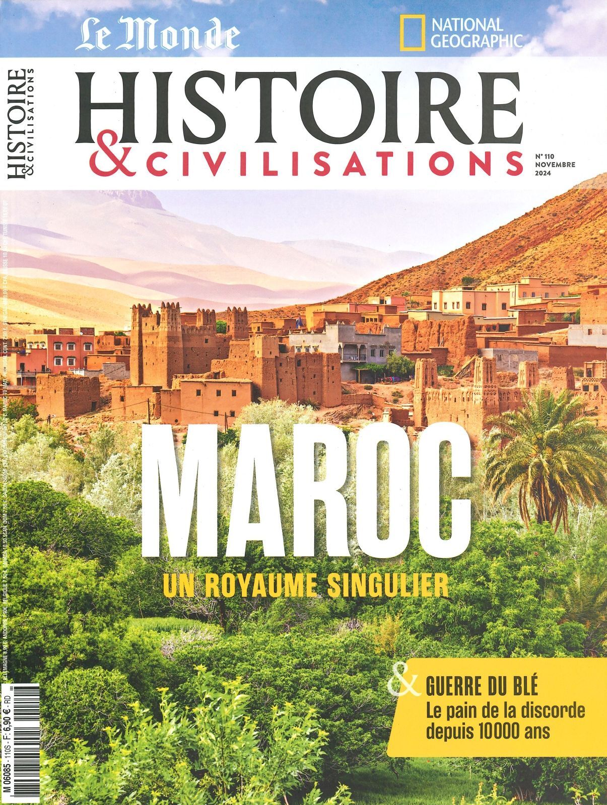 Histoire et Civilisation n°110 : Maroc - Novembre 2024