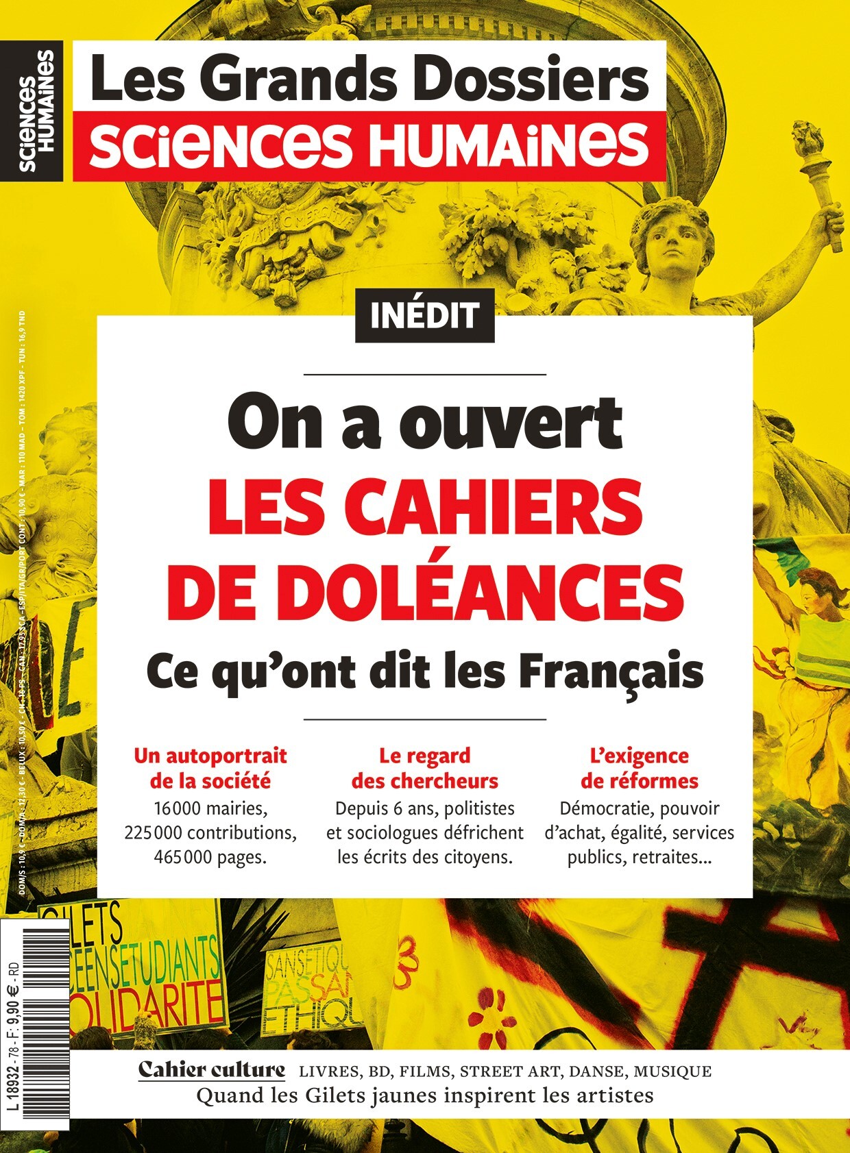 Sciences Humaines GD N°78 : On a ouvert les cahiers de doléances - Mars-Avril-Mai 2025