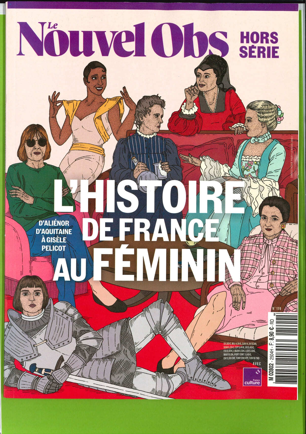 Le Nouvel Obs HS n°119 : L'Histoire de France au féminin - Mai 2025