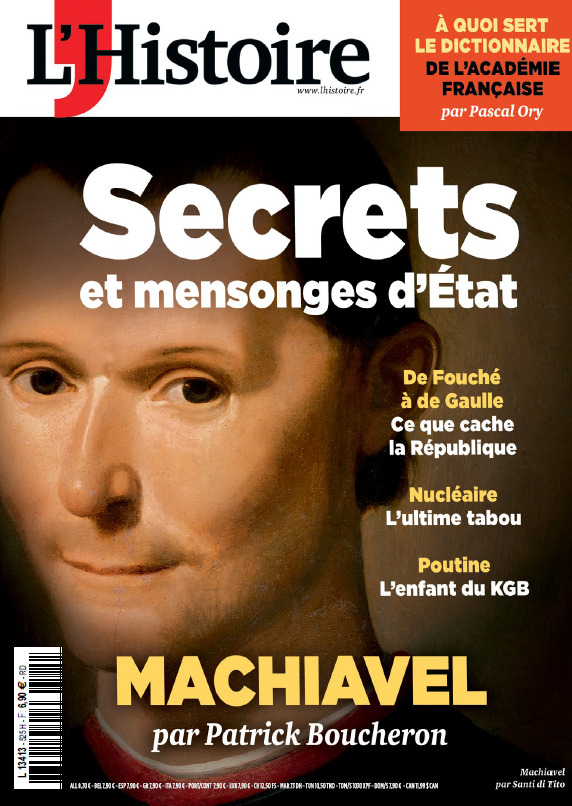 L'Histoire n°525 : Secrets et mensonges d'Etat - Novembre 2024
