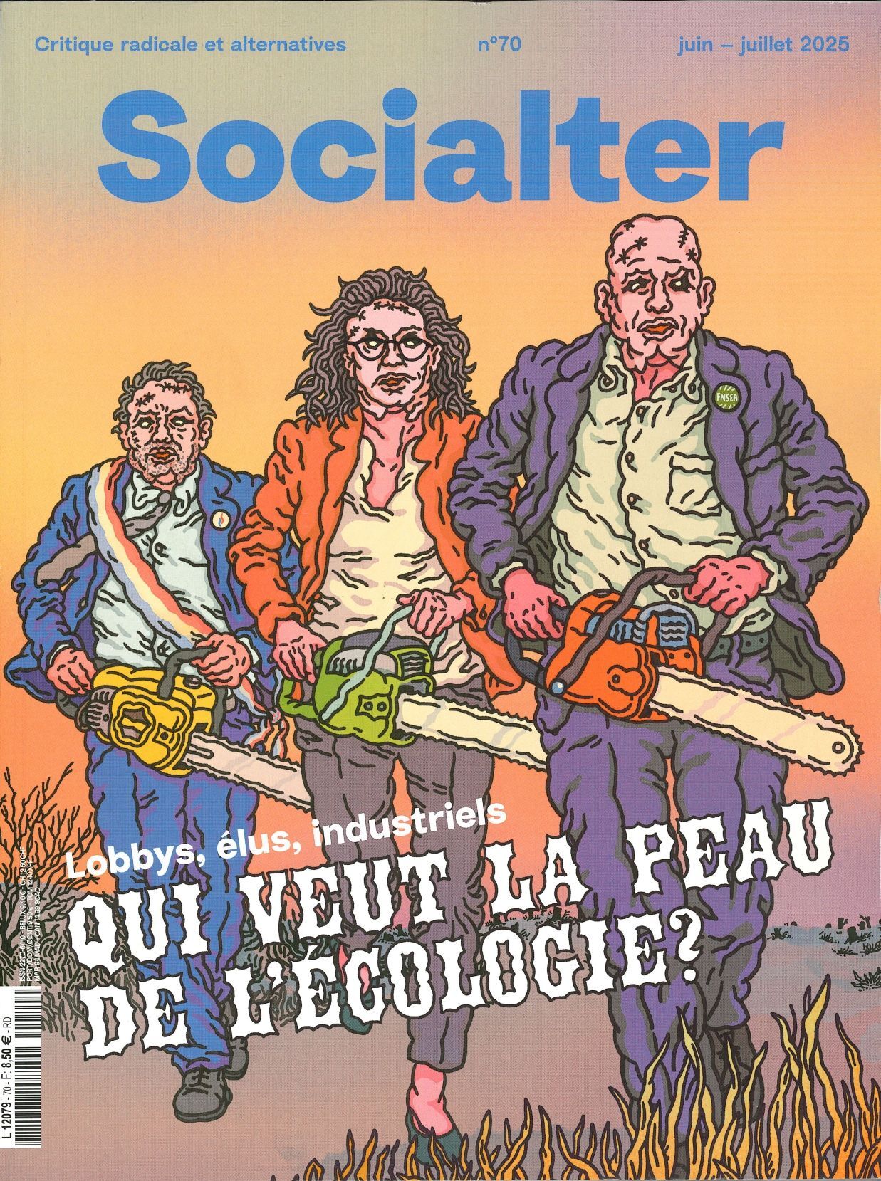 Socialter n°70 : Qui veut la peau de l'écologie - Juin/Juillet 2025
