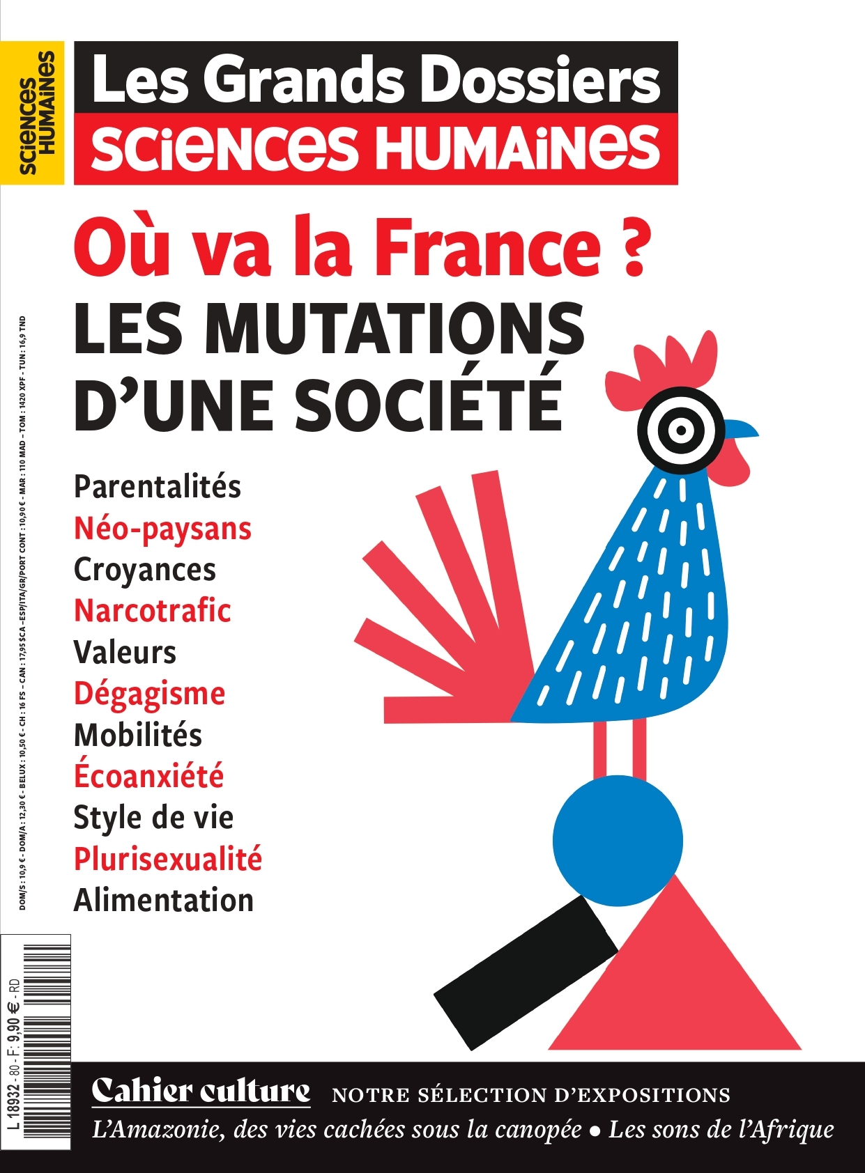 Sciences Humaines GD N°80 - Où va la France ? - Septembre 2025