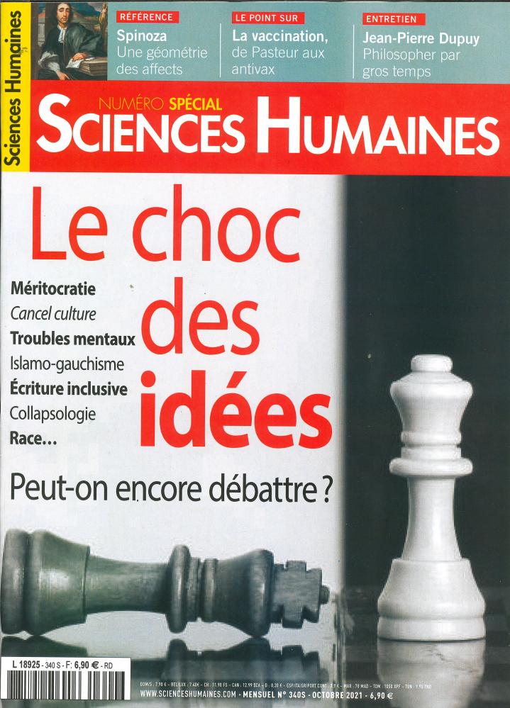Sciences humaines n°340 - Septembre 2021