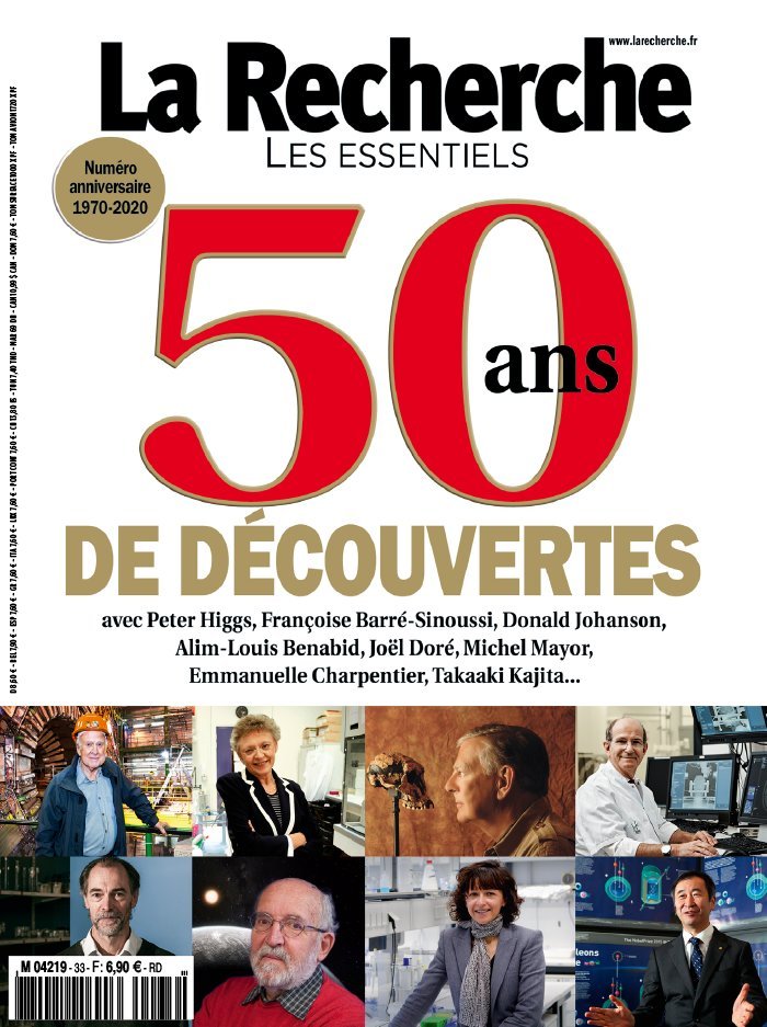 La Recherche HS N°33 50 Ans de découvertes  - Printemps 2020